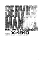 Akai X-1810-Service-Manual